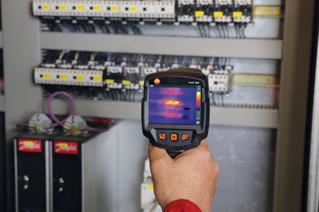 Termovisor testo 868 Com Infravermelho Resolução 160 x 120 pixel