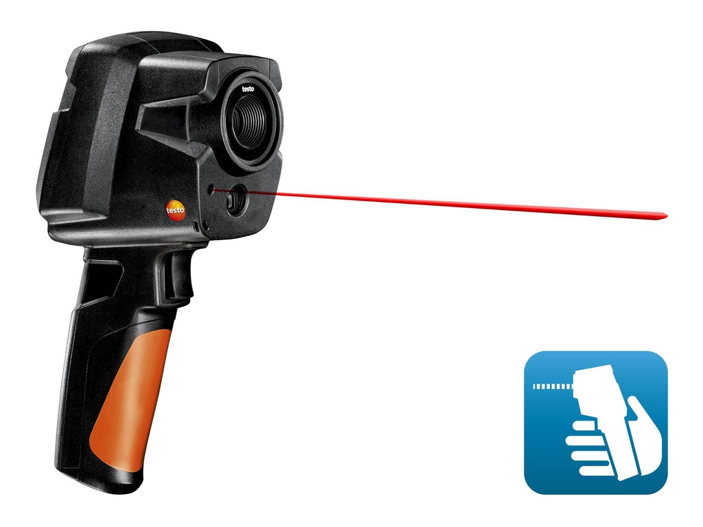 Termovisor testo 872 Com Resolução Infravermelho 320 x 240 Pixel