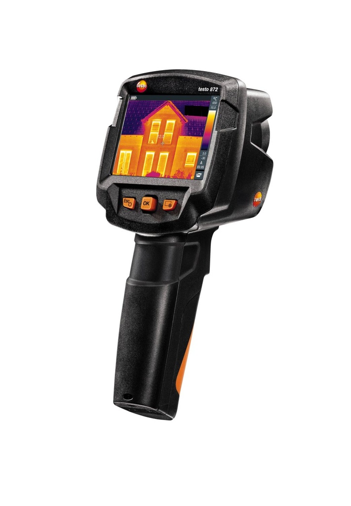 Termovisor testo 872 Com Resolução Infravermelho 320 x 240 Pixel