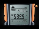 testo 770-3 Alicate Amperímetro True-rms para Medição Corrente Elétrica
