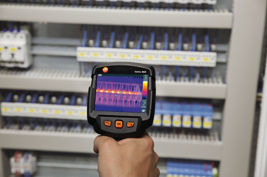 Termovisor testo 865 Com Resolução e Infravermelho 160 x 120 Pixel