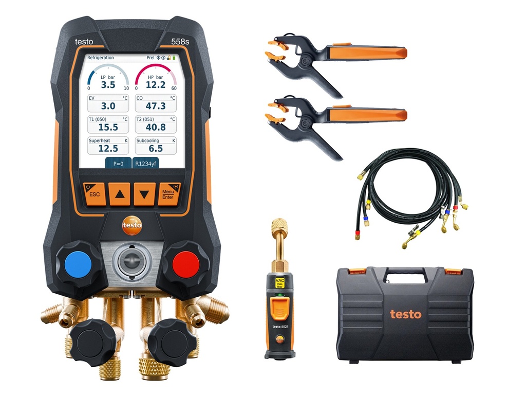 testo 558s (Kit Smart Vacuum com mangueira)