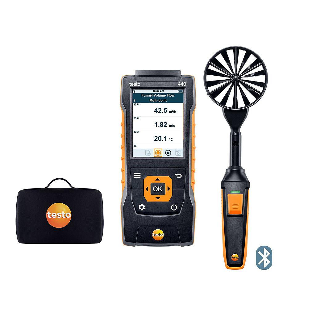 Kit / Ventoinha (100mm) com Bluetooth - testo 440