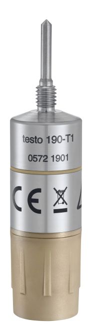 Testo 190 T1, CFR Registrador de dados de temperatura, bateria 