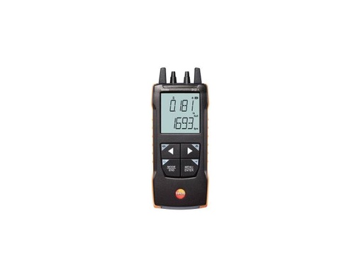 testo 512-1 - Instrumento de medição de pressão diferencial digital com conexão de aplicativo