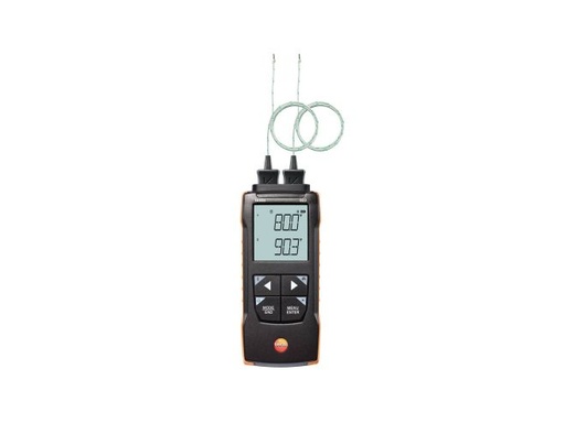 testo 922 - Instrumento de medição de temperatura diferencial para TC Tipo K com conexão App