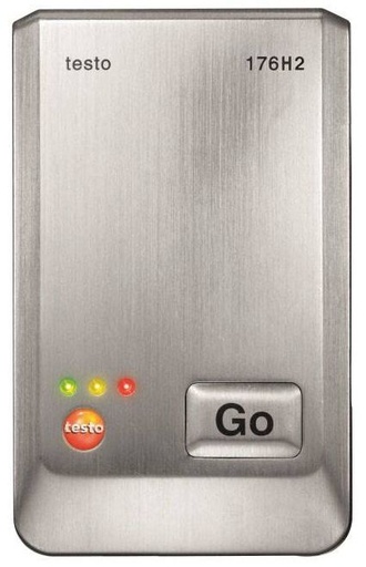 [0572 1766] Testo 176 H2 - Datalogger p/ medição de temperatura e umidade c/ 4 canais