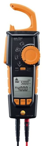 [0590 7702] testo 770-2 - Alicate amperimetro true-rms