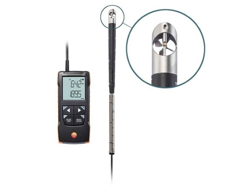 [0563 0416] testo 416 - Anemômetro digital de hélice de 16 mm com conexão de aplicativo