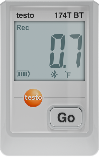 [0572 1742 01] Datalogger  testo 174-T Bluetooth (branco)