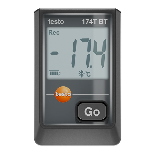 [0572 1742 02] Datalogger  testo 174-T Bluetooth (preto)