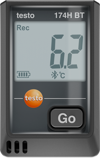 [0572 1743 02] Datalogger  testo 174-H Bluetooth (preto)