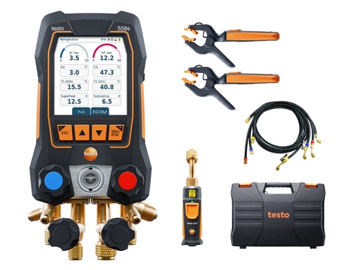 [0564 5583] testo 558s (Kit Smart Vacuum com mangueira)